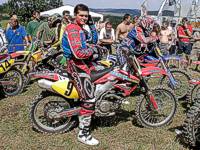 Jan Polívka (ml.) - moto HONDA CRF 450
