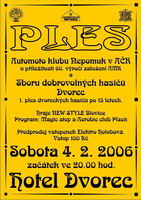 Plakát na ples