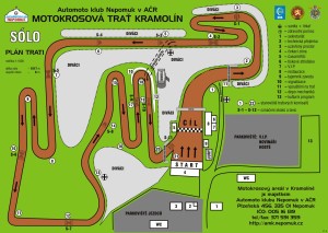 Trať sólo motokros