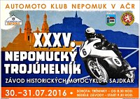 XXXV. Nepomucký trojúhelník 30. − 31. 07. 2016