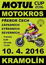 Motokros Přebor a Pohár Čech Motul Cup 10.04.2016 