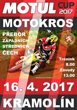 Motokros Přebor a Pohár Čech Motul Cup 10.04.2016 
