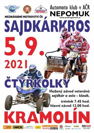 MMČR side & quad 5.9.2021 Kramolín plakát