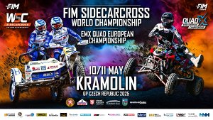 FIM EUROPEAN CHAMPIONSHIP EMX QUAD 10. - 11. 5. 2025 v Kramolíně