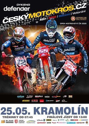 Open MČR motokrosu - 125 2T 25.05.2025 Kramolín