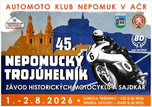 XLV (45.) NEPOMUCKÝ TROJÚHELNÍK - Nepomuk 01. - 02. 08. 2026